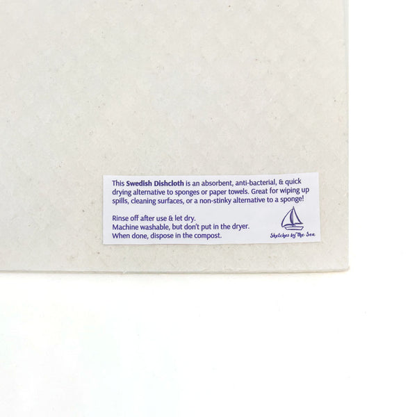 Space Needle or Ferry Swedish Dish Cloth