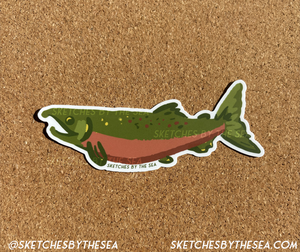 Salmon Sticker ST854